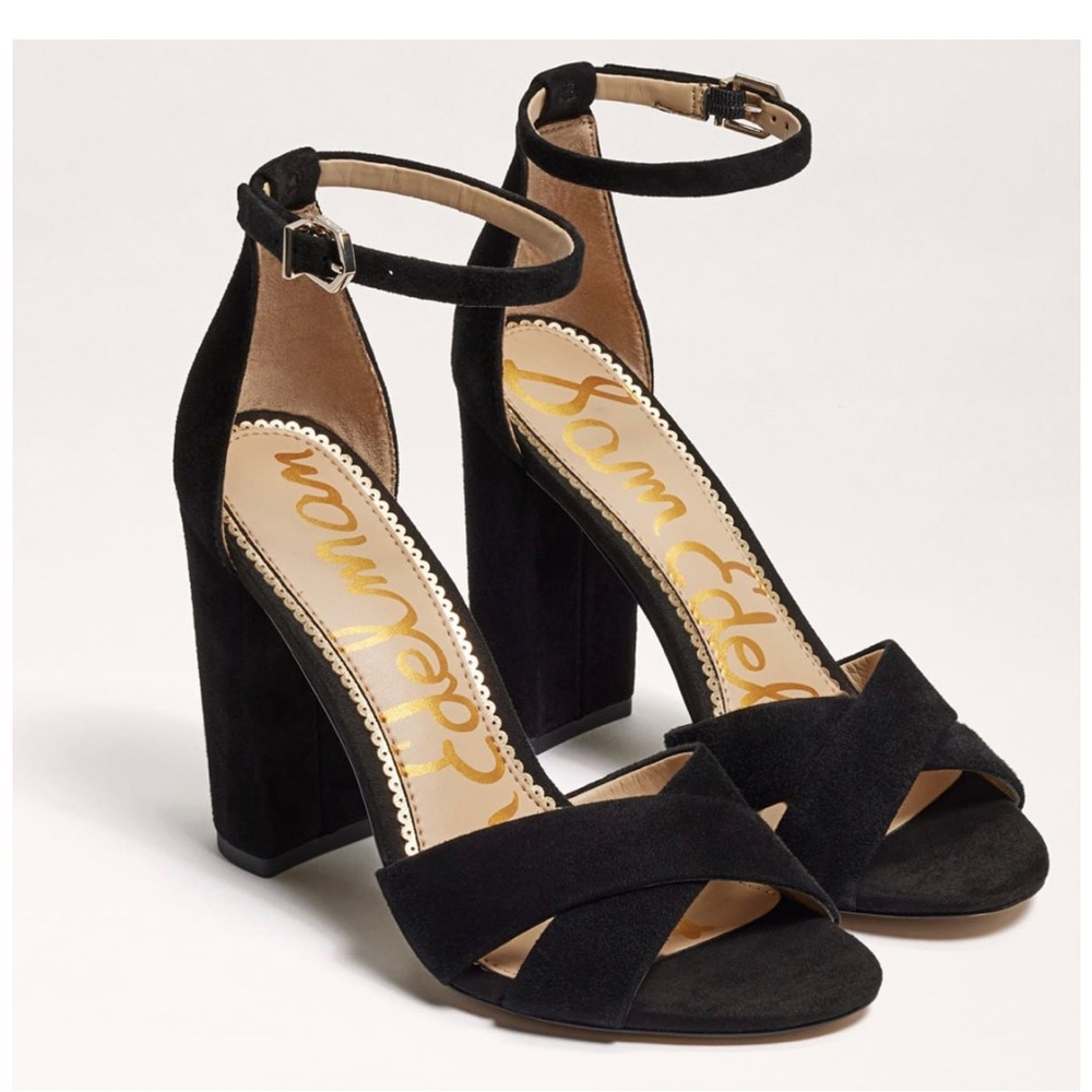 Sam Edelman, YANCY HEEL SANDAL, worn twice, 9.5
